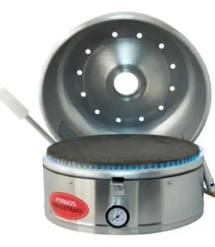 Forno para pizza paulistano a gás