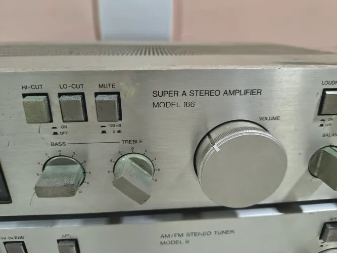 amplificador gradiente 166 vintage bivol