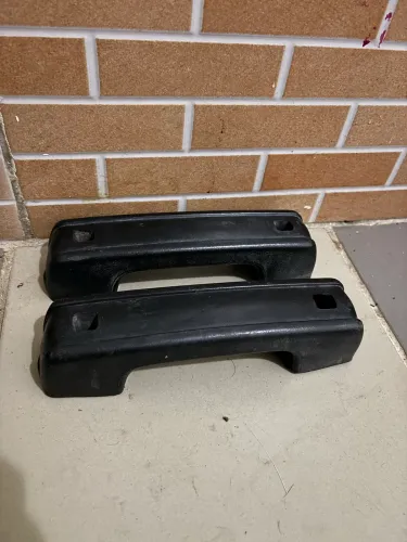 Par Alças/Apoios De Braço/Puxadores Portas Originais Vw Fusca Itamar