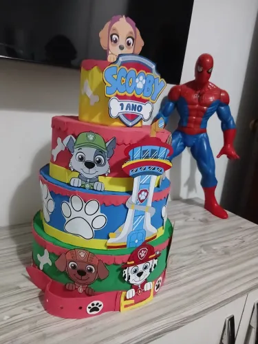 vendo bolo fake patrulha canina (faço encomendas)