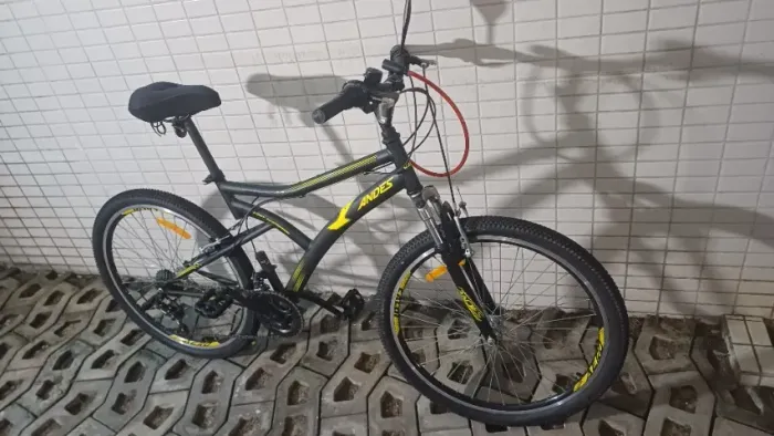 Bicicleta Aro 26" Caloi Andes Freio V-Brake 21 Marchas