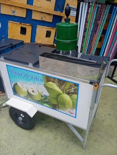 Carrinho água de coco