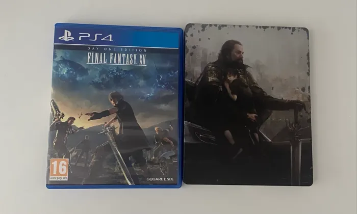 Final Fantasy XV - PS4 Midia Fisica Com Steelbook