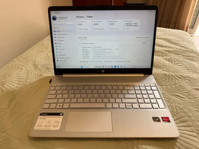 Notebook HP Ryzen 7 5500u 32GBRAM