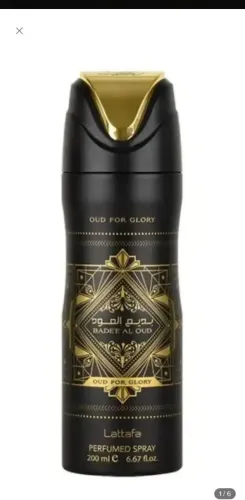 Perfume spray lattafa Badee al oud for glory