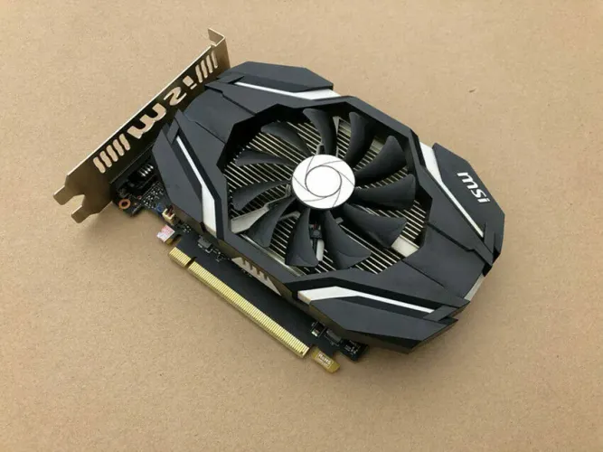 Placa de Vídeo MSI GTX 1050 Ti 4GB GDDR5 - Funcionando 100%, Ótimo Estado