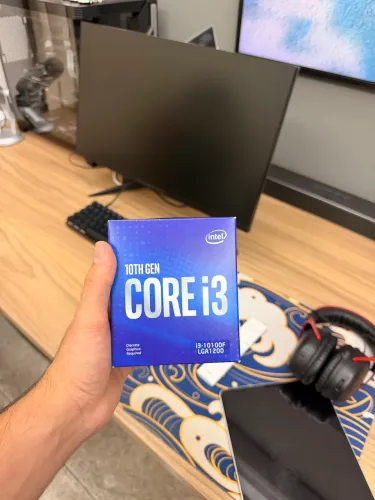 PROCESSADOR INTEL CORE i3-10100F ( Décima Geração)  NOVO