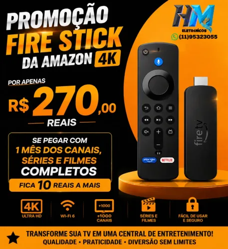 FIRE STICK AMAZON 4K