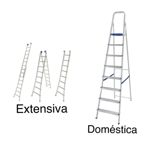 Escadas de alumínio 