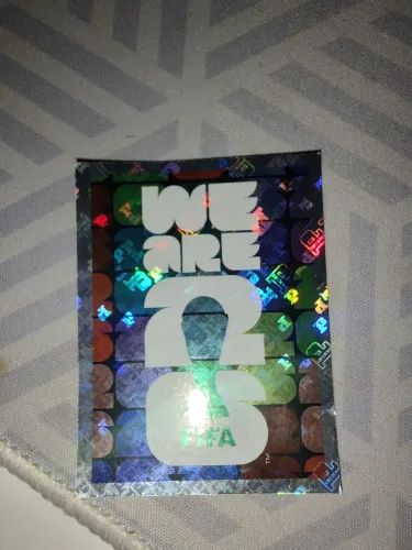 FIGURINHA HOLOGRÁFICA COPA DO MUNDO 2026 PANINI