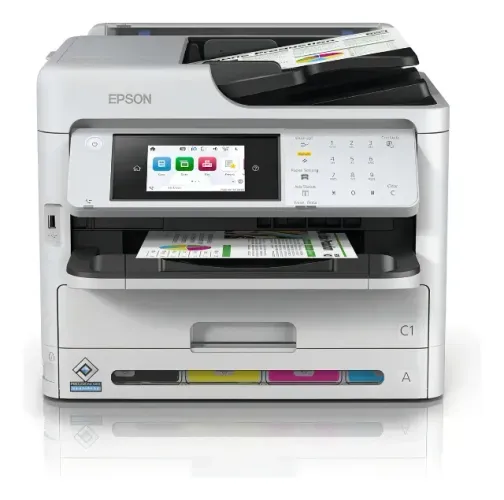 Impressora Epson WorkForce Pro WF-C5890 Multifuncional Colorida com Tinta Inclusa - Nova, 