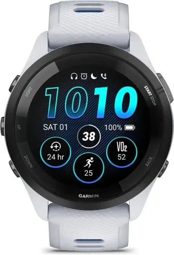Garmin Forerunner 265 Original | Preto ou Branco | AMOLED + GPS Multibanda