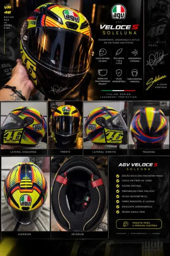 AGV VELOCE S SOLELUNA