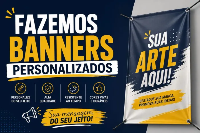 Banners personalizado para seu negócio