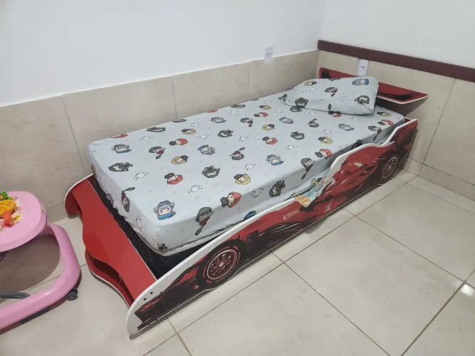 Cama de solteiro infantil