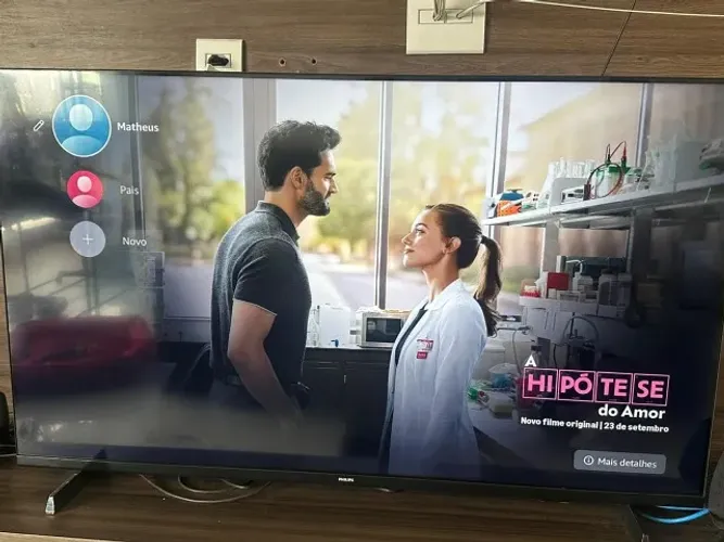 Smart TV 50 Polegadas 4k Philips funcionando 100%