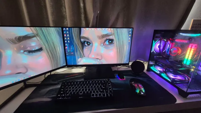 PC GAMER. Ryzen 7 + RTX 4060 + 32Gb Ram + 1.5T Ssd + Water Coole + Monitor