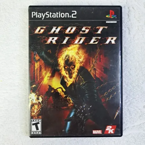 Ghost Rider Original Americano Completo PS2 - Playstation 2. Motoqueiro Fantasma
