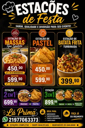 estação de festa