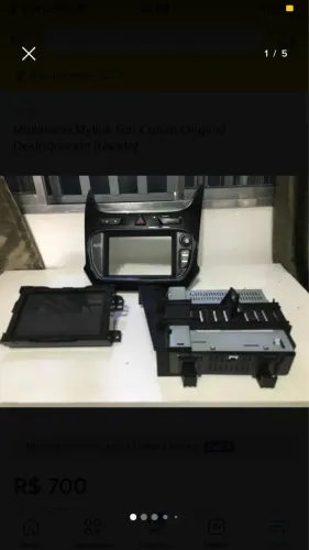 Central Multimídia Gm Cobalt desbloqueada 