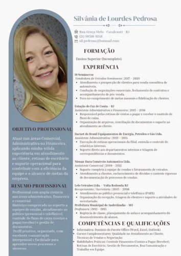 Secretária e Vendedora