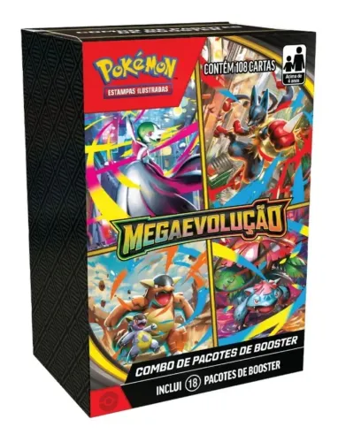 2 booster bundle de megaevolução novos/lacrados