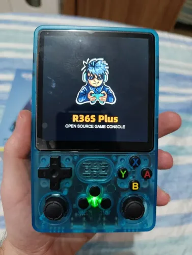 R36S Plus Vídeo Game Portátil 20.000 jogos 128GB