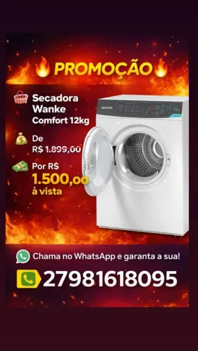 Máquina seca e passa wanke