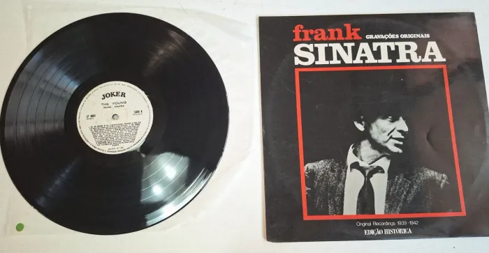 Lp, FRANK SINATRA, gravações originais, 1939-1942, Edição Histórica, Joker, 1977