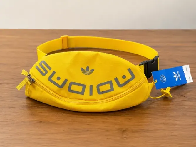 Pochete Adidas Amarela Nova com Etiqueta Faço Olx Pay