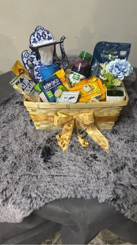 Cesta de café da manhã 
