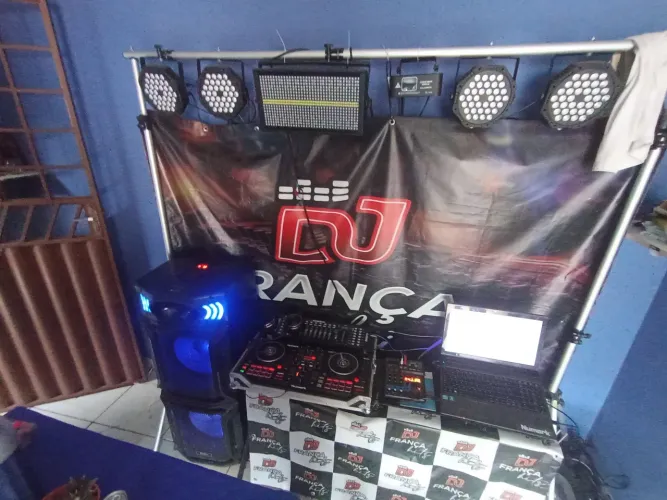 Kit iluminação para DJ ou casa de festa bar