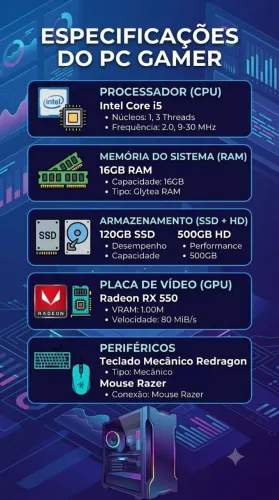 PC GAMER / CONFIG. NAS IMAGENS