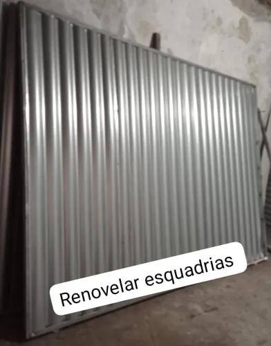 Portão de ferro galvanizado 