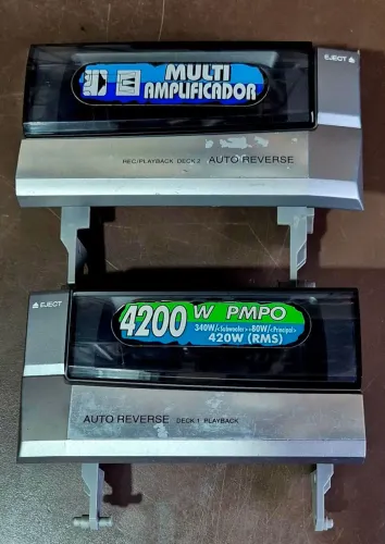 Tampa dos decks Aiwa F969