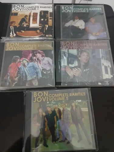 Coleção cds banda Bon Jovi raridades