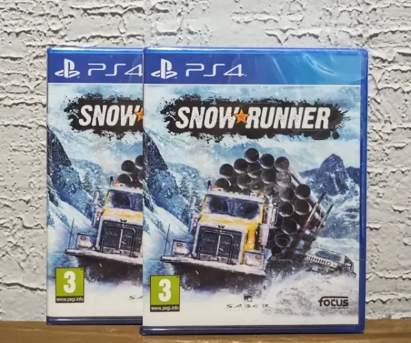 SnowRunner Ps4 Lacrado (Aceitamos seu jogo usado com pagamento)