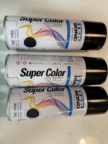 Spray tekbond preto fosco