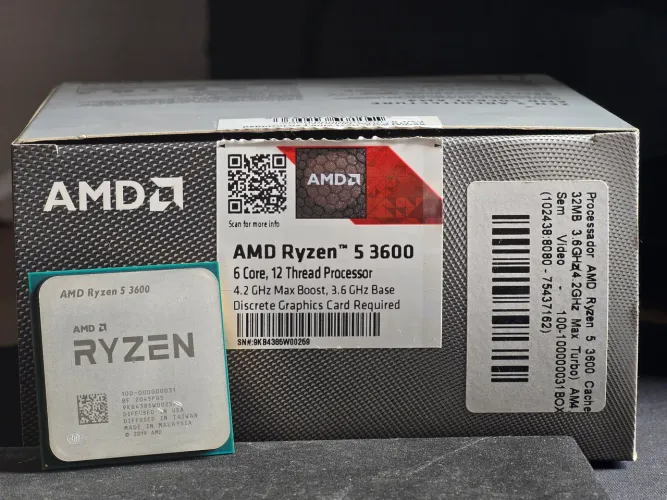 Processador AMD Ryzen 5 3600