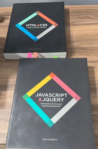 Combo Livros HTML&CSS e JAVASCRIPT&JQUERY