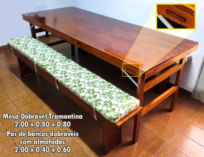 Mesa Tramontina Pinho