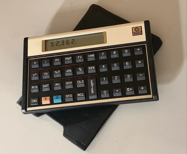 Calculadora HP 12C original 