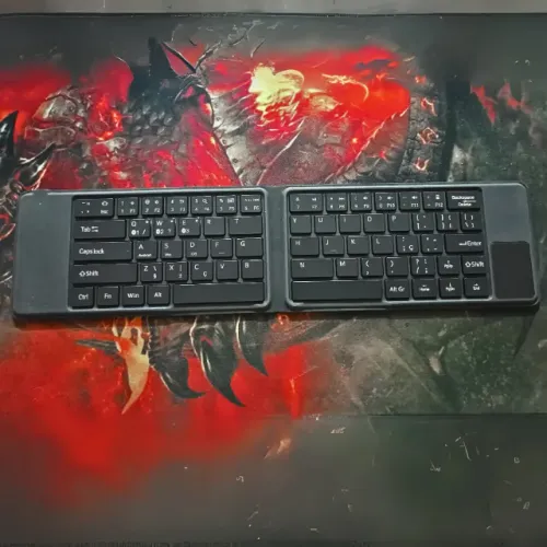 Teclado Bluetooth Portátil para Celulares e Computadores | VX Case | Windows; Android; IOS