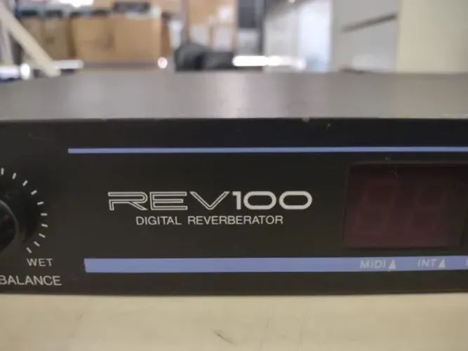 Modulo de Efeito Reverb Yamaha REV100 - FUNCIONANDO