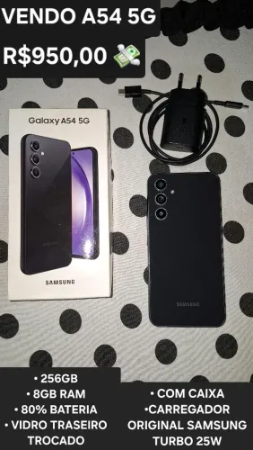 Galaxy A54 5G Preto 256GB