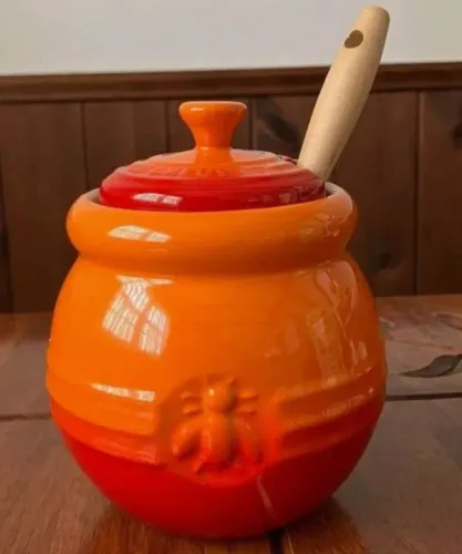 Pote Mel Orange Flame Le Creuset