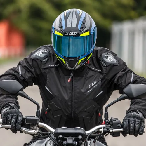 Jaqueta Motociclista X11 Evo 4 Impermeável Masculina Com Proteções