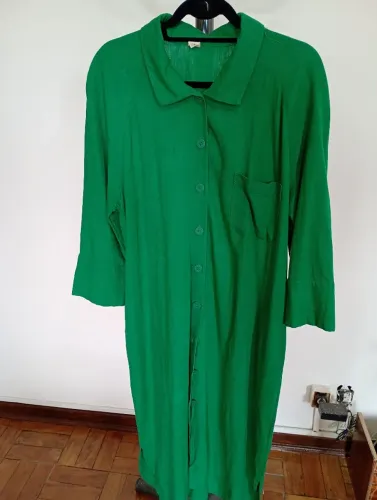 Vestido verde da Renner