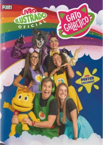 Álbum de figurinhas Gato Galático 