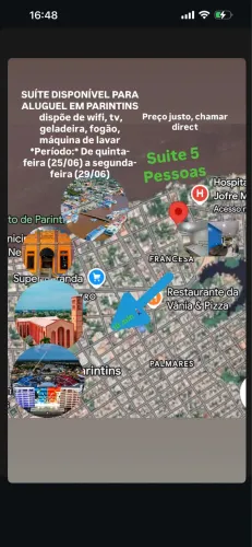 Em Parintins Suite 5 pessoas